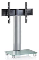 VCM TV Standfuß Tosal Mattglas Aluminium mit Rollen Bild 2