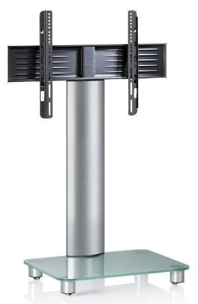 VCM TV Standfuß Tosal Mattglas Aluminium mit Rollen - Bild 2