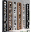 VCM Standregal Bigol Braun Holzstruktur CD DVD Aufbewahrung Bild 1