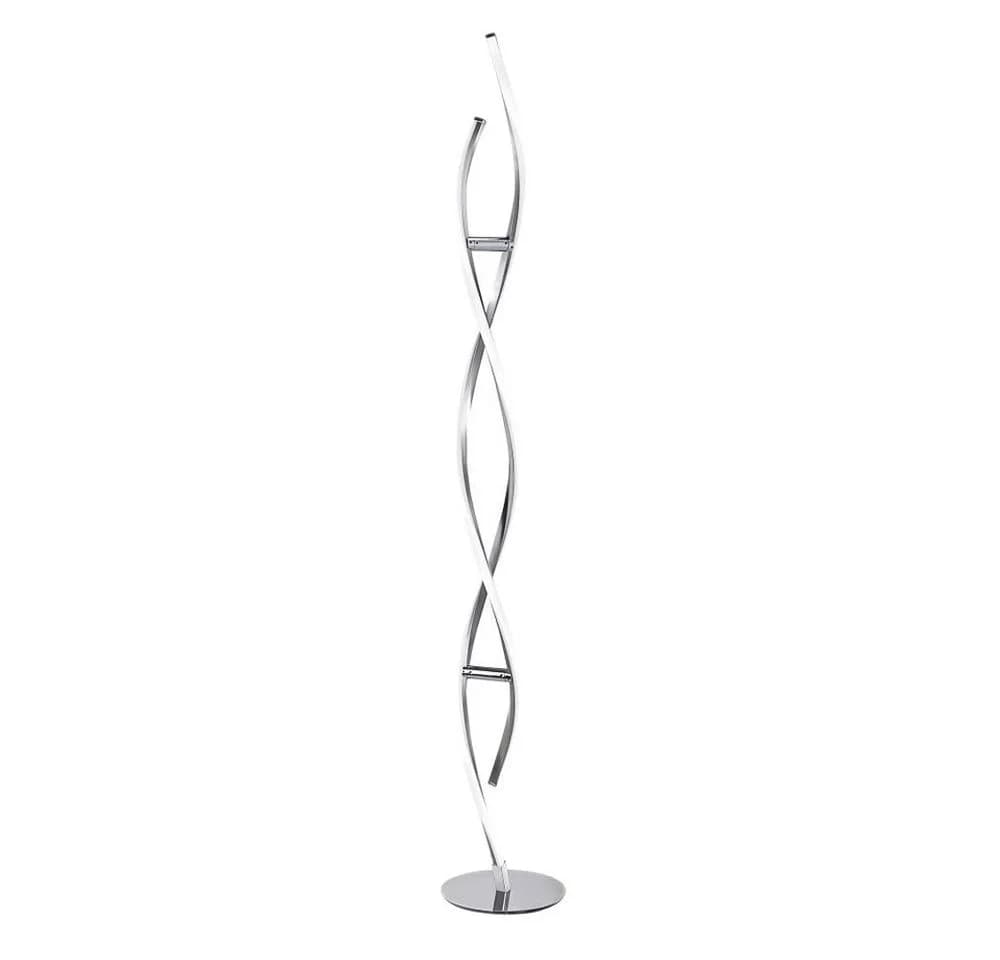 JUST LIGHT LED Stehlampe Silber Dimmbar Modern - Bild 2