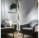 JUST LIGHT LED Stehlampe Silber Dimmbar Modern Bild 5