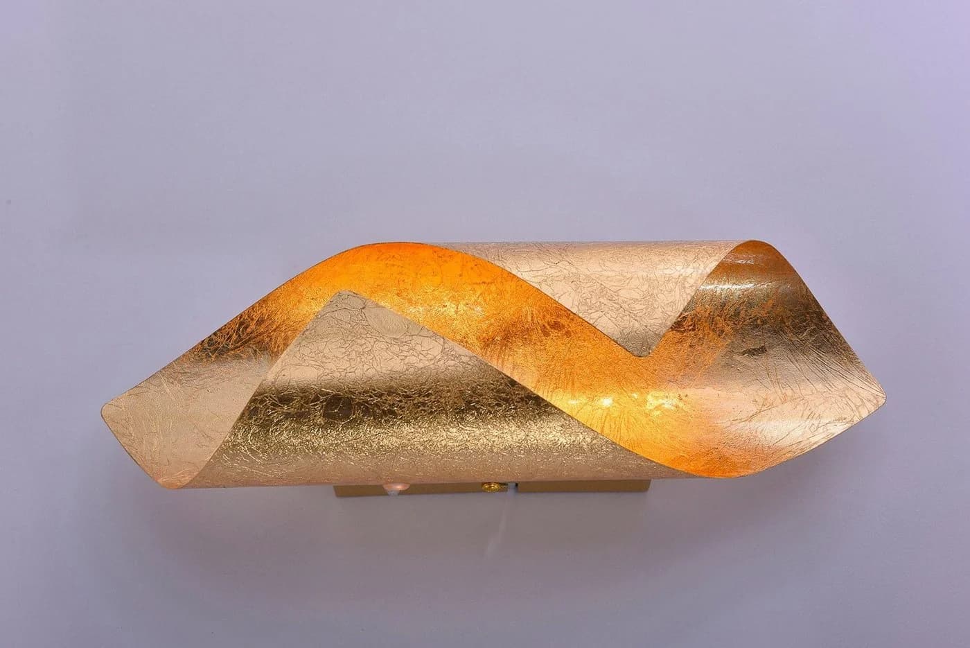 PAUL NEUHAUS Wandleuchte Nevis Gold LED Warmweiß Wippschalter