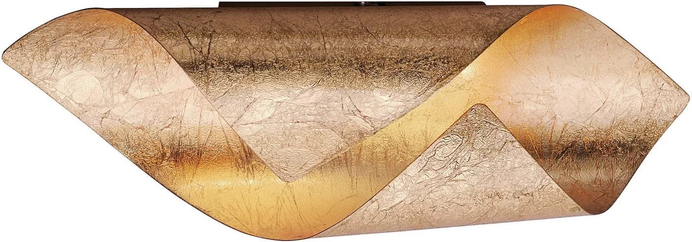 PAUL NEUHAUS Wandleuchte Nevis Gold LED Warmweiß Wippschalter - Bild 2