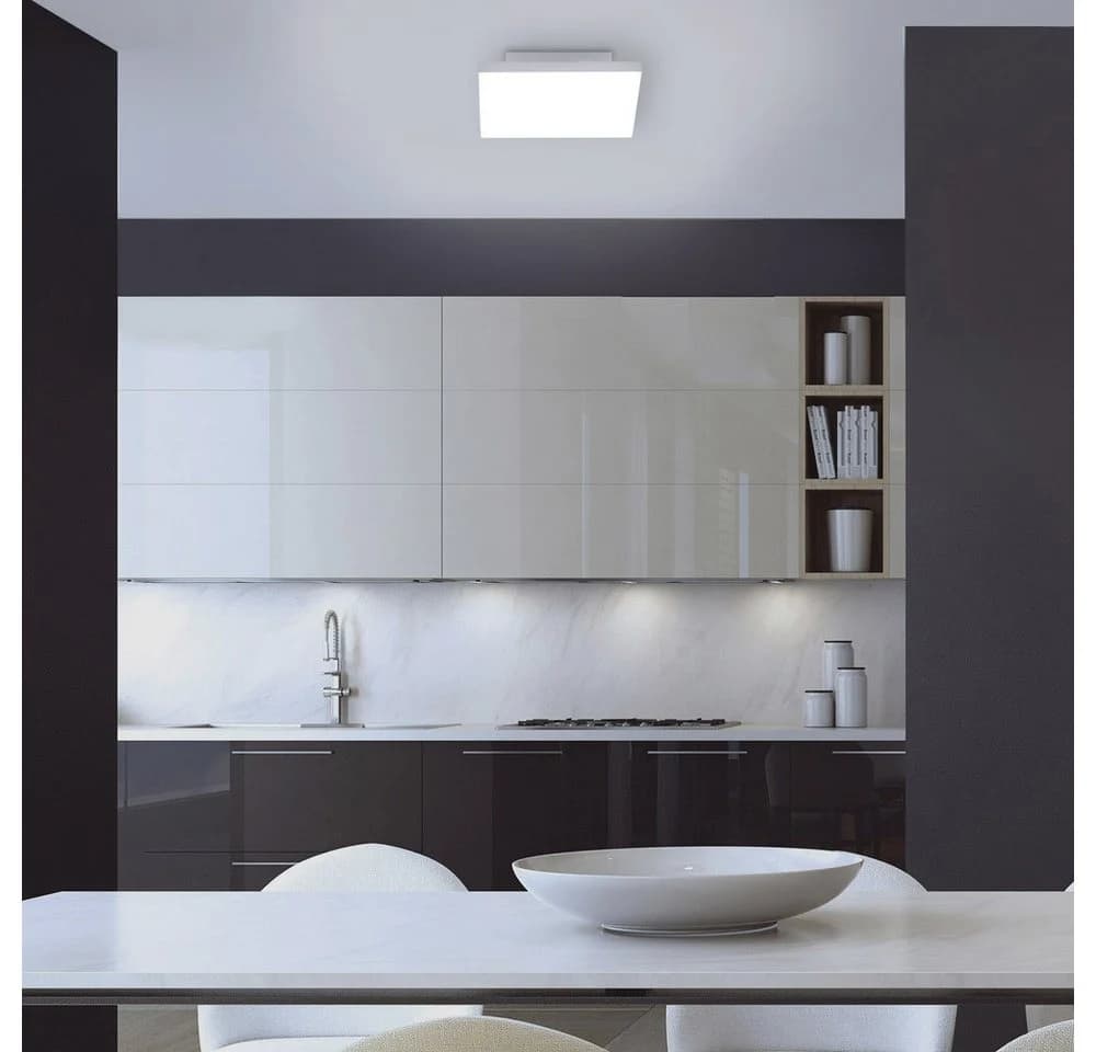 Paul Neuhaus LED Deckenleuchte FRAMELESS Weiß CCT Dimmbar Fernbedienung
