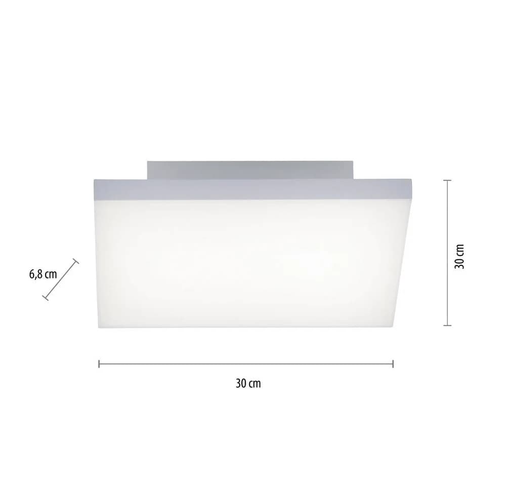 Paul Neuhaus LED Deckenleuchte FRAMELESS Weiß CCT Dimmbar Fernbedienung - Bild 4