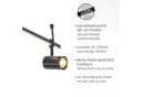 Paul Neuhaus LED-Deckenstrahler Barik 188 cm verstellbar Bild 5