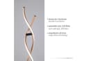 Paul Neuhaus Stehlampe POLINA Schwarz LED Dimmbar Modern Bild 5