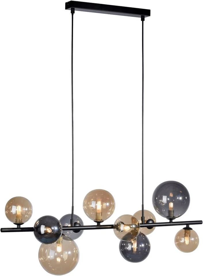 PAUL NEUHAUS Pendelleuchte POPSICLE Schwarz 10x LED Glas - Bild 2