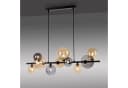 PAUL NEUHAUS Pendelleuchte POPSICLE Schwarz 10x LED Glas Bild 4