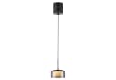 Paul Neuhaus LED Pendelleuchte RIKA Schwarz Grau Glas Metall Bild 2