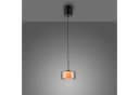 Paul Neuhaus LED Pendelleuchte RIKA Schwarz Grau Glas Metall Bild 4