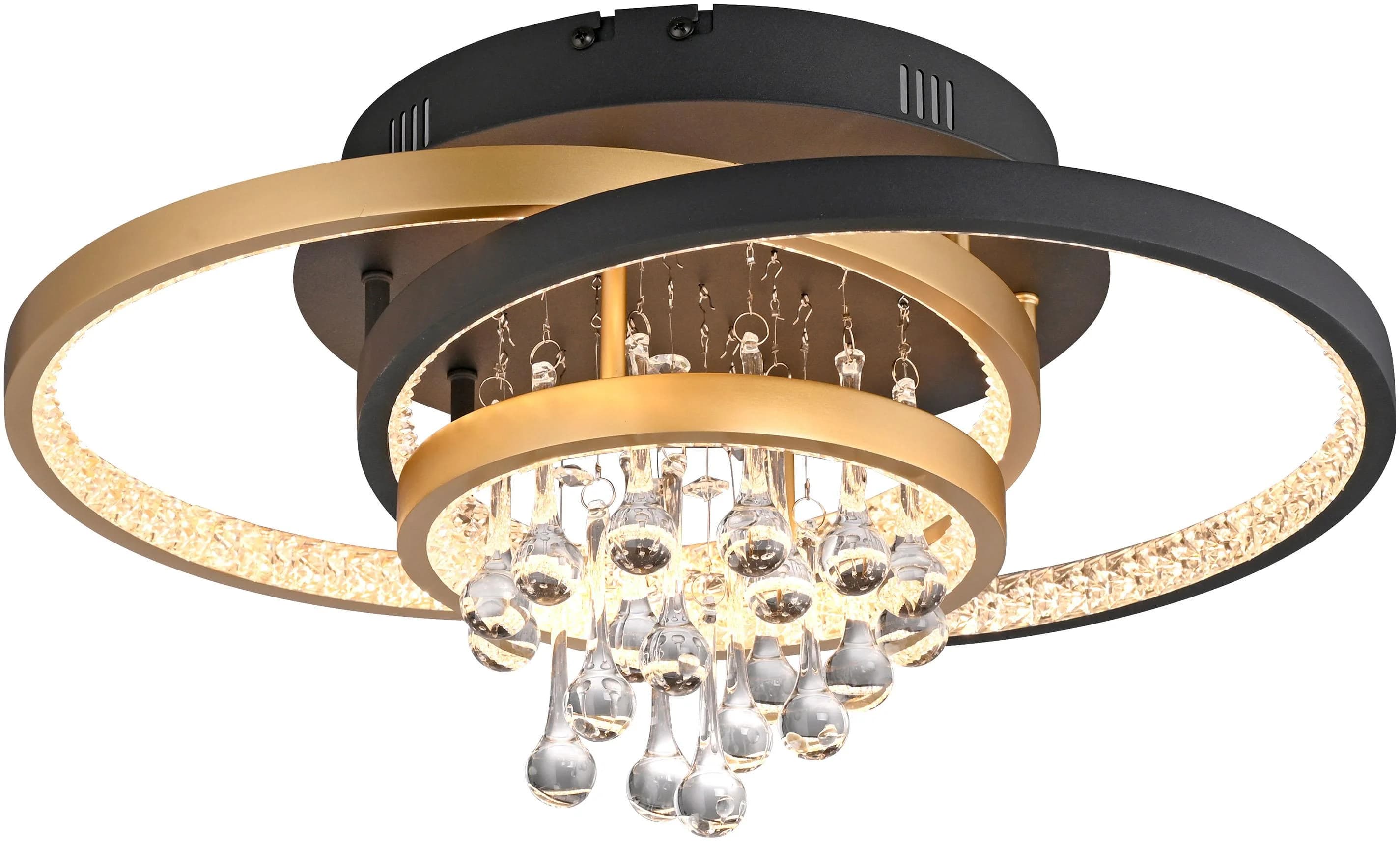 PAUL NEUHAUS Deckenleuchte ROTAZO Schwarz Messing LED dimmbar Switchmo - Bild 5