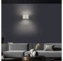 Paul Neuhaus Wandleuchte PURE Clipse LED Akku dimmbar silber Bild 1