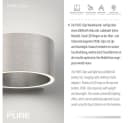 Paul Neuhaus Wandleuchte PURE Clipse LED Akku dimmbar silber Bild 3
