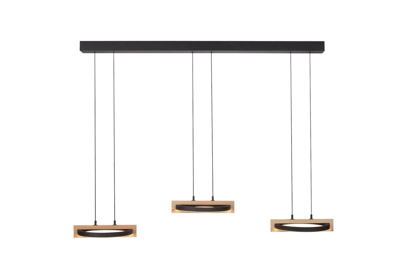 Pendelleuchte MONDO FAMERA Holz Dimmbar Fernbedienung - Bild 2