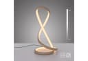 Paul Neuhaus LED-Tischlampe Twist Sandfarben 42 cm Bild 5