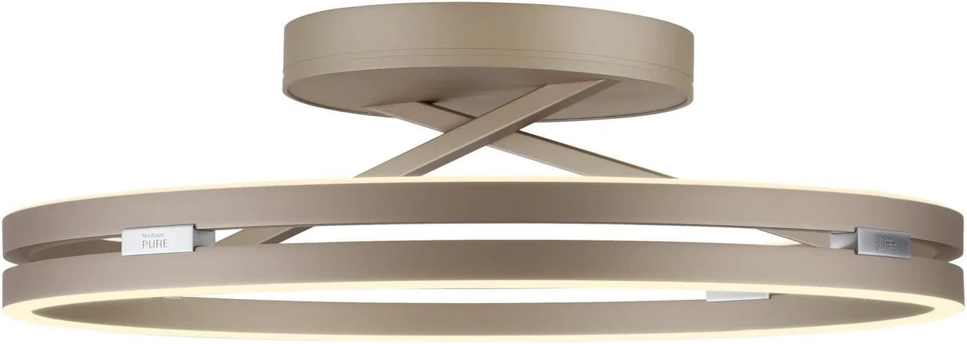 PURE LED-Deckenleuchte Loop bronzefarben 60 cm CCT - Bild 3