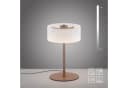 Moderne LED Tischleuchte aus Glas und Sand Bild 4