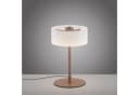 Moderne LED Tischleuchte aus Glas und Sand Bild 5