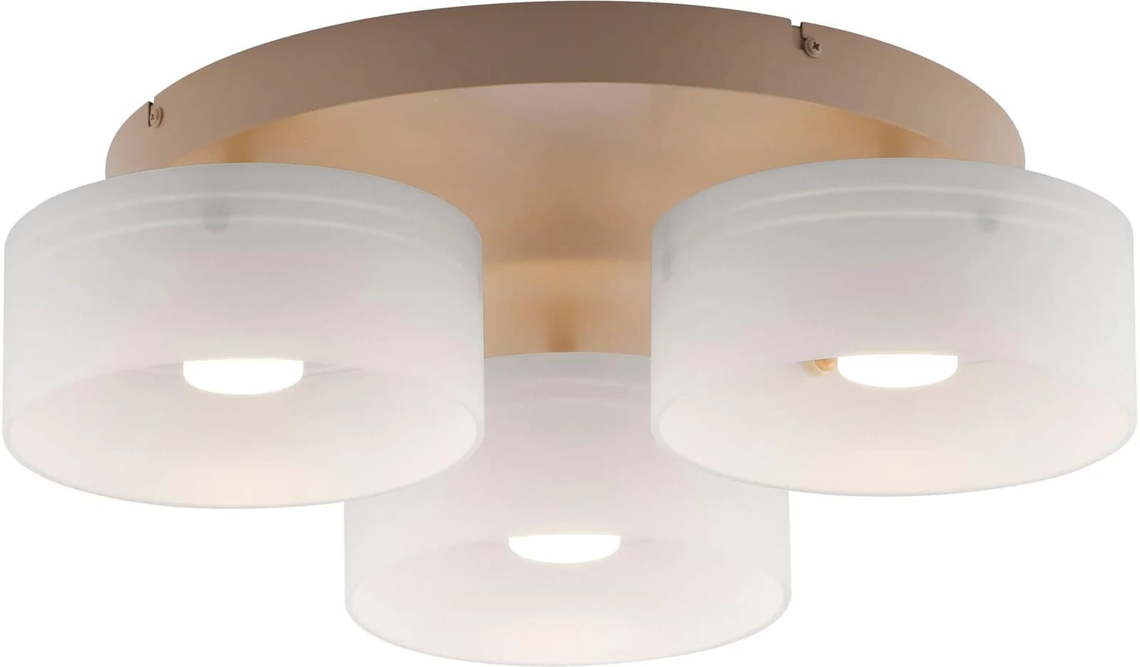 PAUL NEUHAUS LED Deckenleuchte MARIKA Sand Dimmbar Memoryfunktion