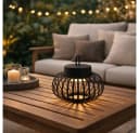 JUST LIGHT LED Tischleuchte 2er Set Schwarz Touchdimmer Bild 4