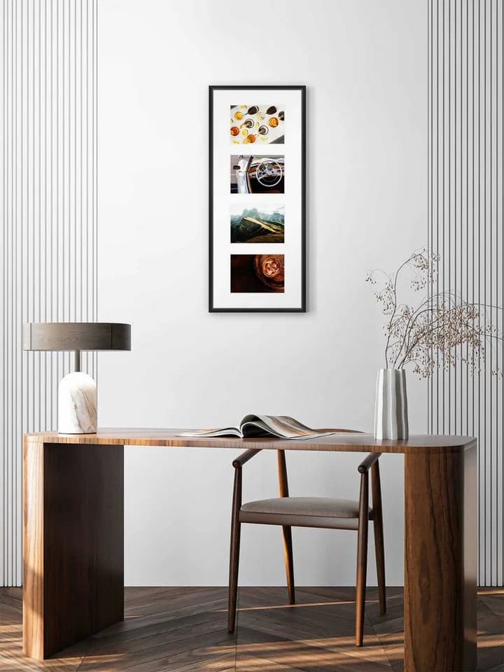 Nielsen Bilderrahmen Collage Gallery Junior Schwarz Matt Aluminium - Bild 4