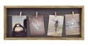 accent by nielsen Collagerahmen mit Wäscheleine Holzoptik Grau Bild 2