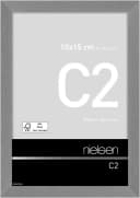 Nielsen C2 Bilderrahmen Aluminium Grau Matt mit Echtglas Bild 2
