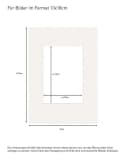DEHA DESIGN Passepartout 1,4 mm Weiß Säurefrei Bild 1