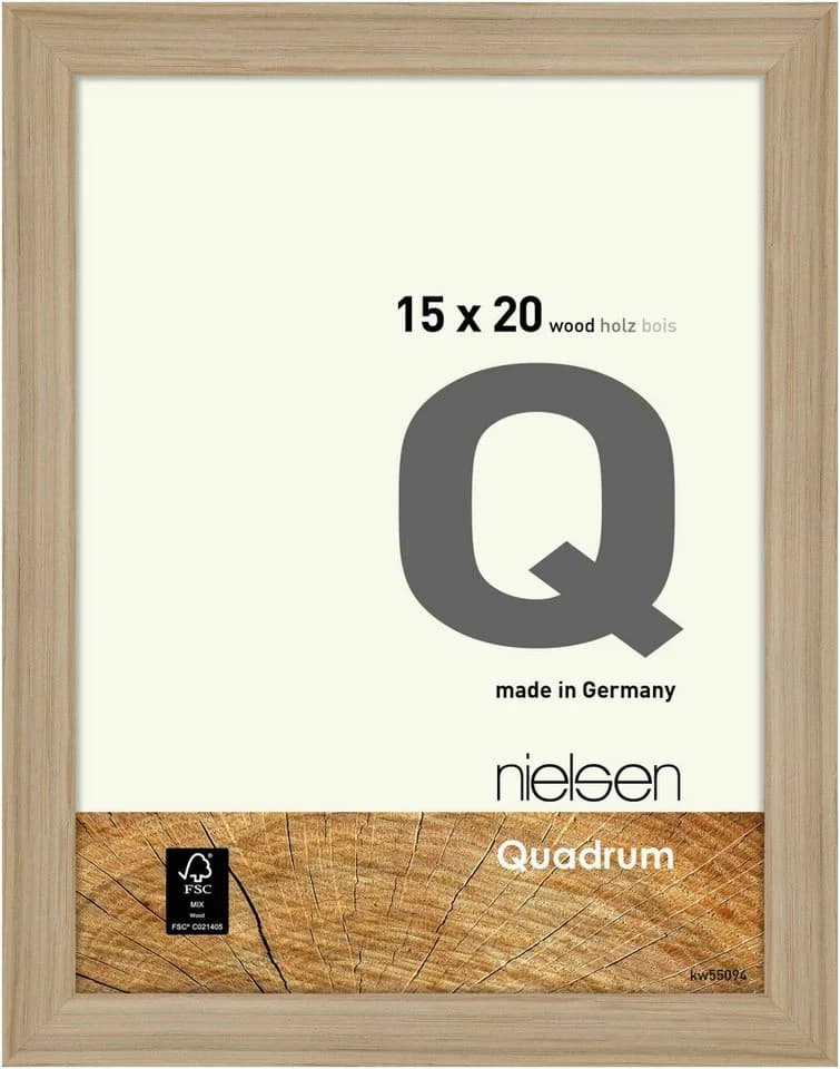 Nielsen Holzrahmen 6517003 Quadrum 15x20cm Eiche - Bild 2
