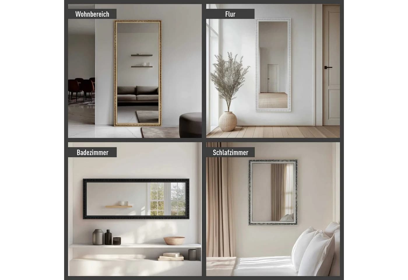 nielsen HOME Wandspiegel Francesca Silber - Bild 5