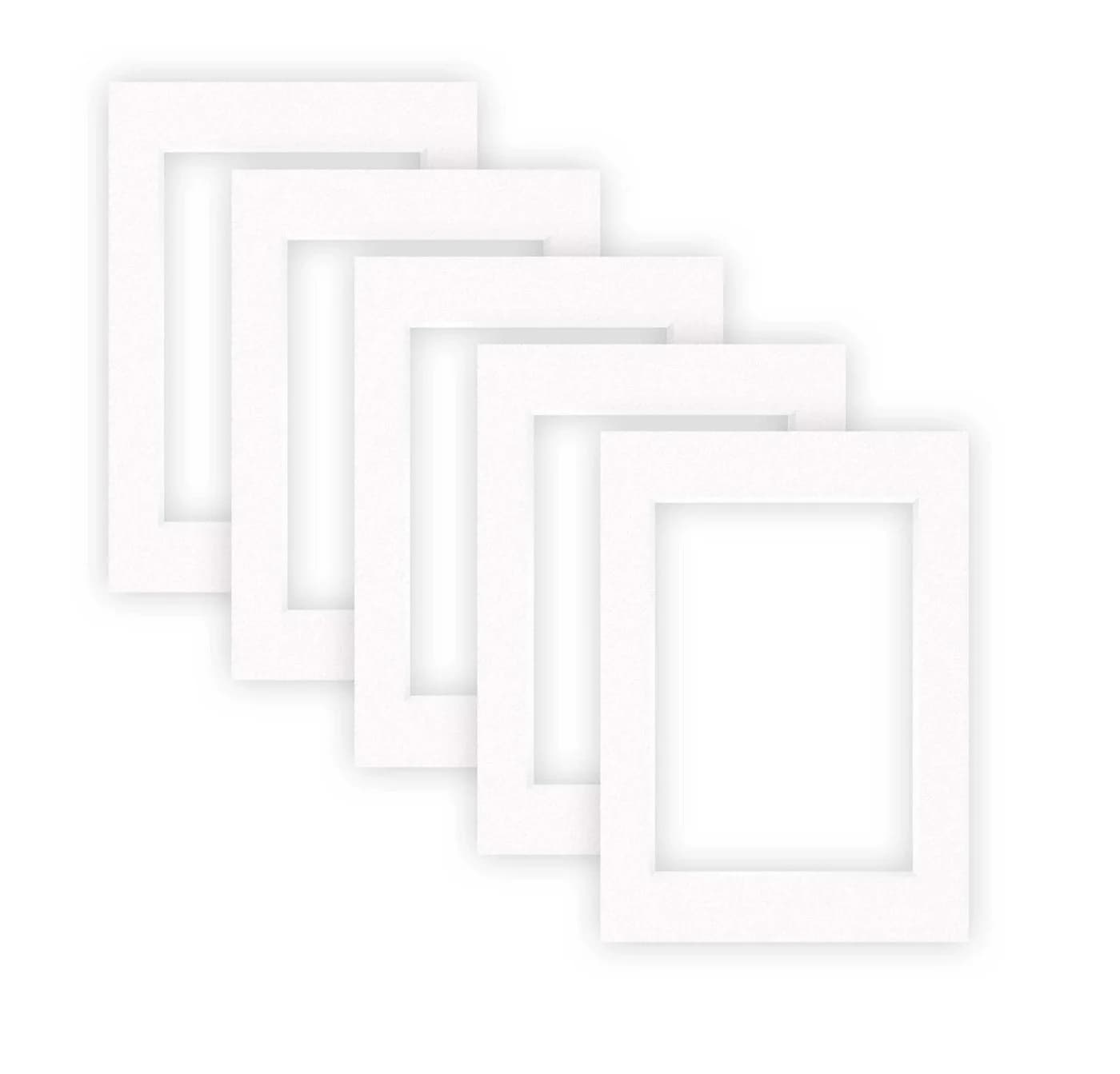 Nielsen Bilderrahmen Passepartout Conservation 1,5 mm, (5 St) Reinweiß - Bild 2