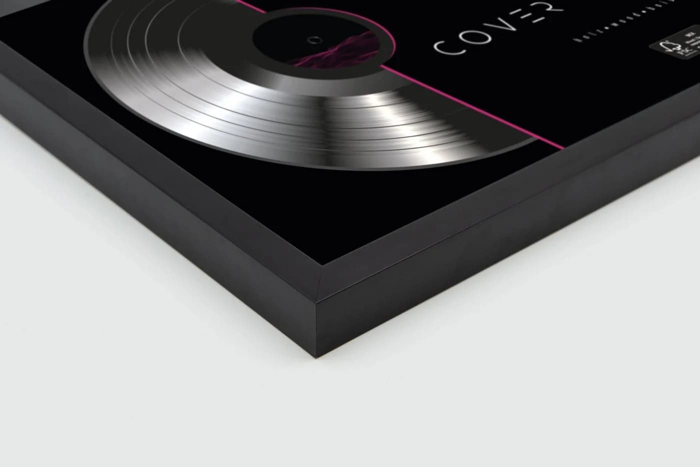 Nielsen Vinyl-Schallplattenrahmen Holz