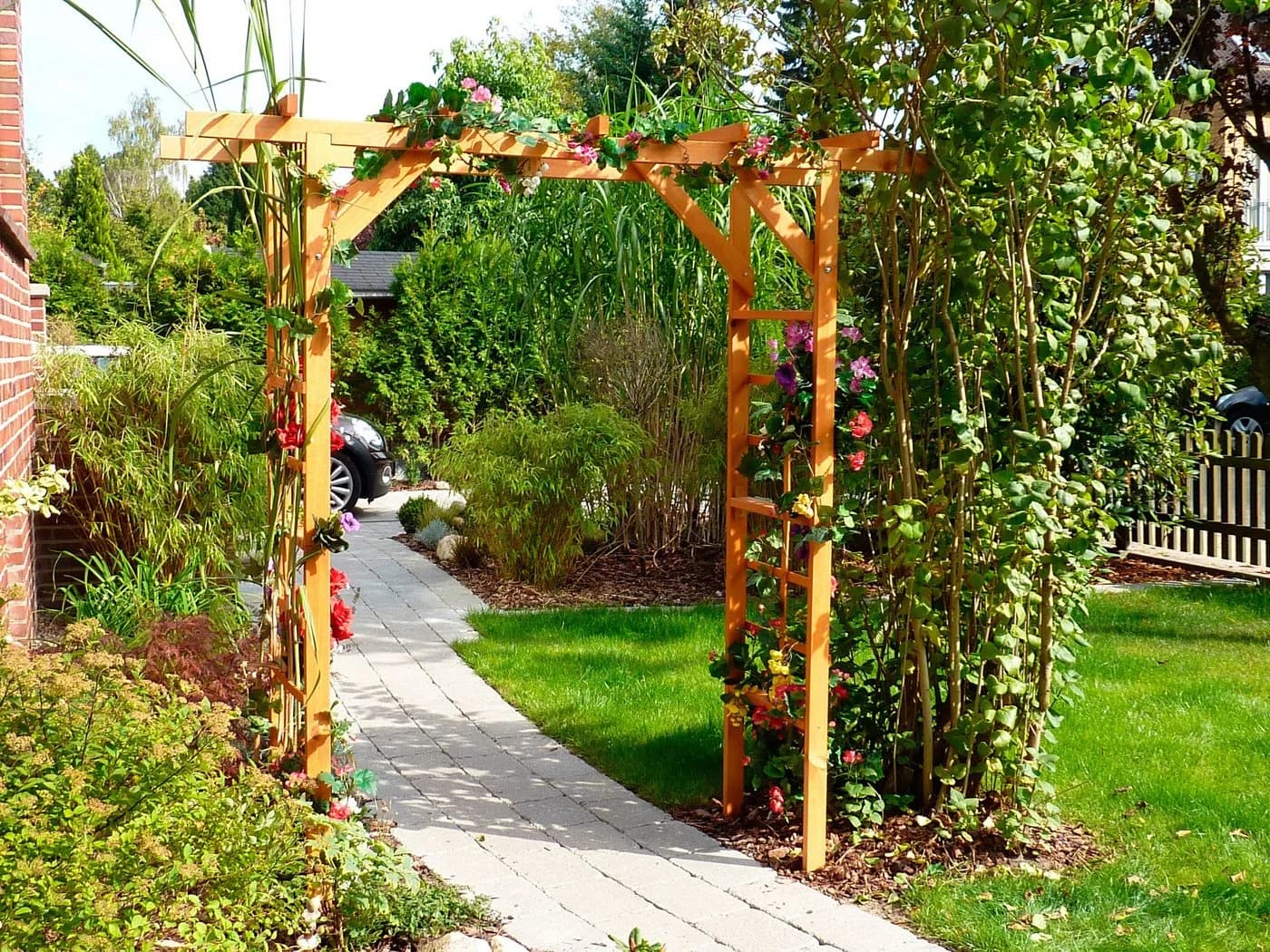 Promadino Pergola "Anke" Honigbraun Rankhilfen - Bild 2
