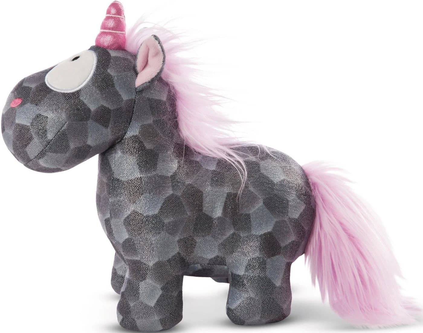 Nici Kuscheltier Theodor & Friends Einhorn Diamond Dust Grau/Rosa 32 cm - Bild 3