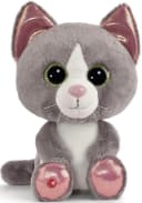 Nici Kuscheltier Glubschis Katze Felinja Grau Beige 25 cm Schlenkerplüsch Bild 2