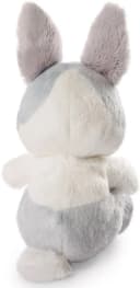 Nici Kuscheltier Sleeping Pets GREEN Hase 12 cm Grau im Körbchen Bild 5
