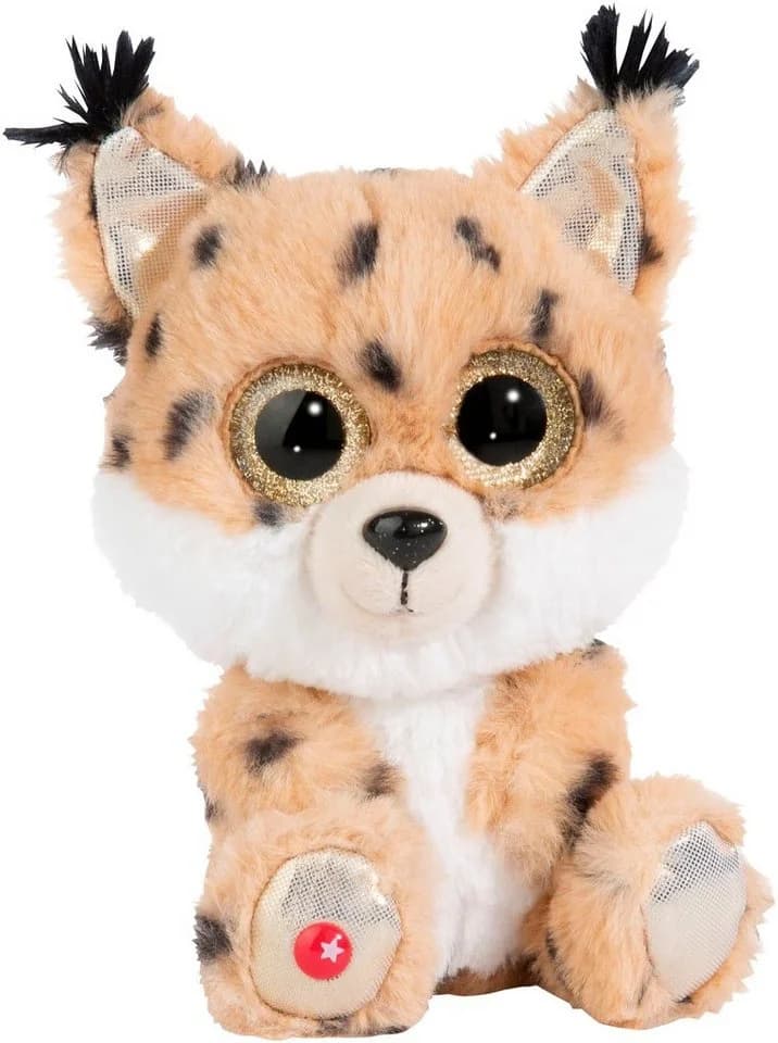 Nici Kuscheltier Glubschis Luchs Lenzo Beige/Braun 15 cm - Bild 2