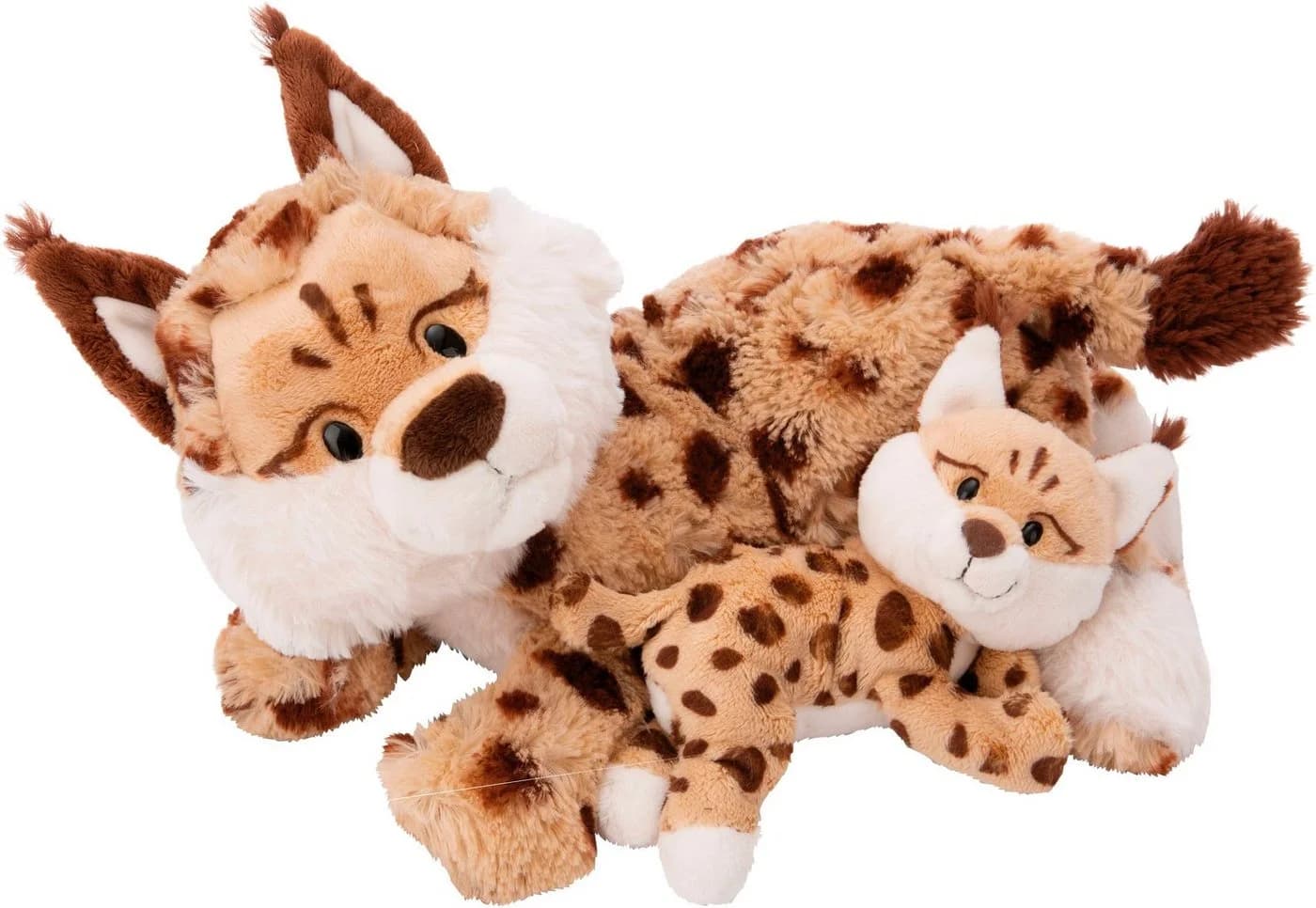 Nici Kuscheltier Wild Friends GREEN Luchs Mutter & Kind Set - Bild 2