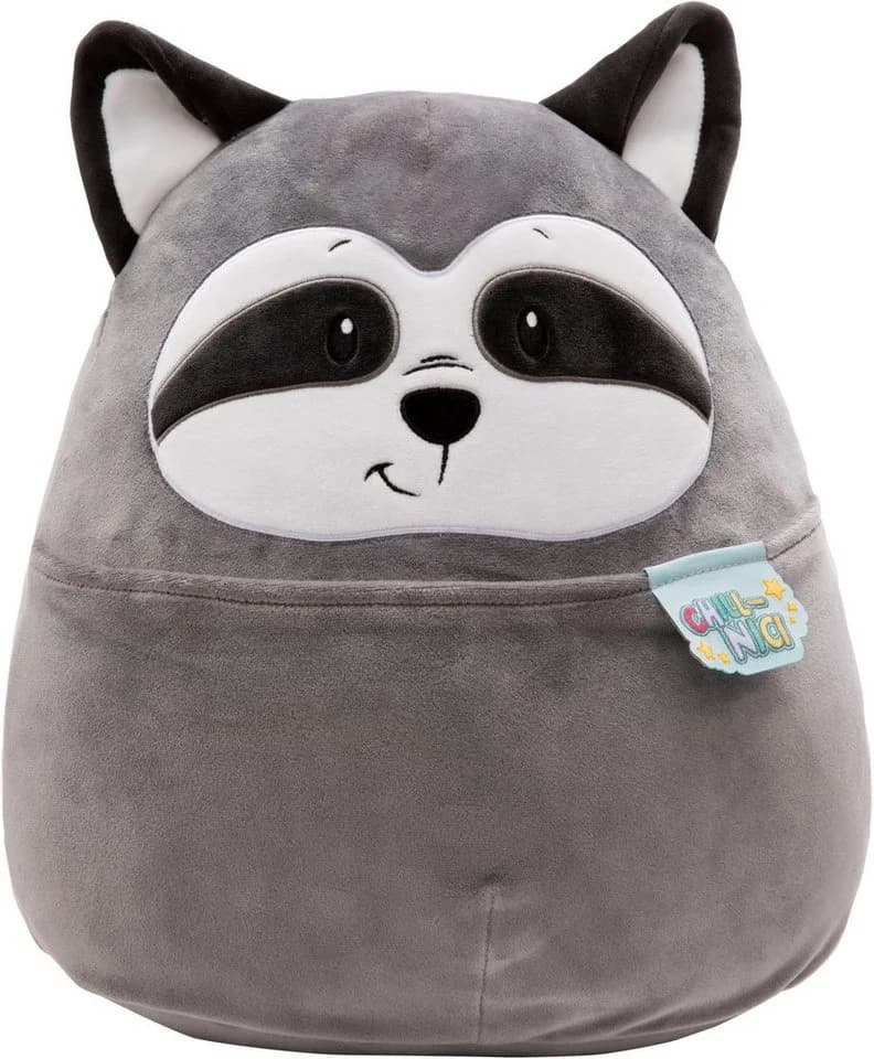 NICI Chill-NICI Waschbär Plüschfigur Grau 30 cm Marshmallow-Textur - Bild 2