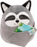 NICI Chill-NICI Waschbär Plüschfigur Grau 30 cm Marshmallow-Textur Bild 3