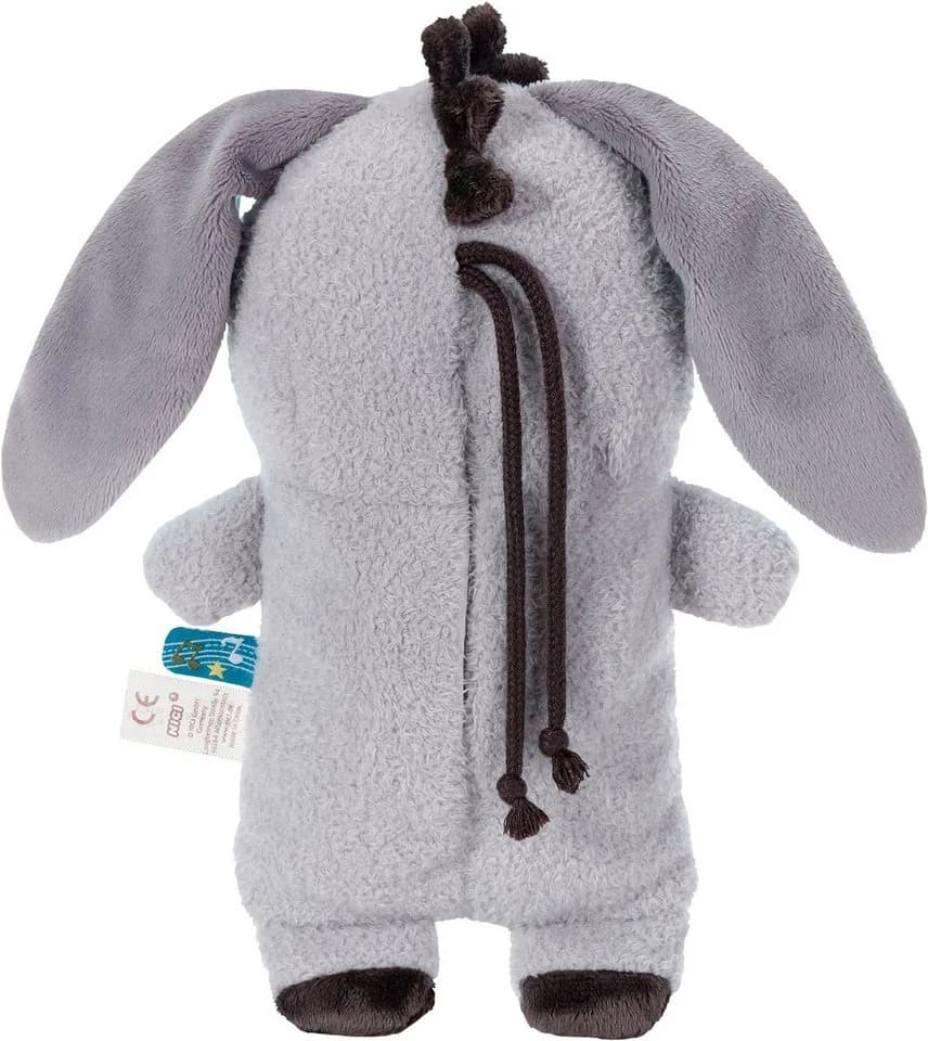 Nici Kuscheltier My First NICI Esel Littledoo 25 cm Grau mit Licht und Sound