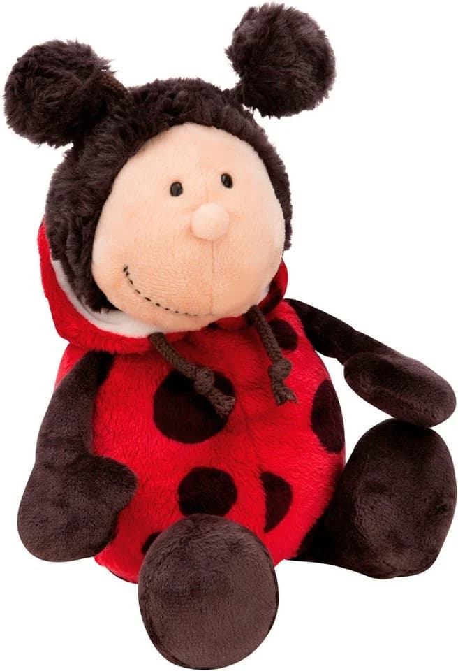 Nici Kuscheltier Marienkäfer Dotti-Lotti 25 cm Grün Rot Kapuze - Bild 2