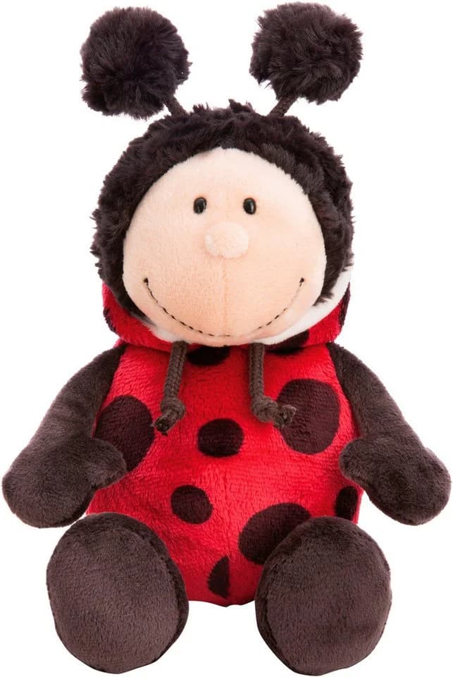 Nici Kuscheltier Marienkäfer Dotti-Lotti 25 cm Grün Rot Kapuze - Bild 3