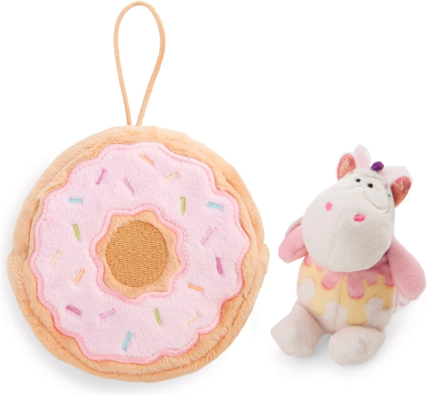 Nici Kuscheltier Theodor & Friends GREEN Einhorn Sweety Rainbow 10 cm - Bild 2