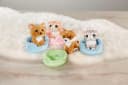 Nici Kuscheltier Little Paws Yorkshire Terrier 12 cm mit Körbchen Blau Bild 4
