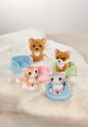 Nici Kuscheltier Little Paws Yorkshire Terrier 12 cm mit Körbchen Blau Bild 5