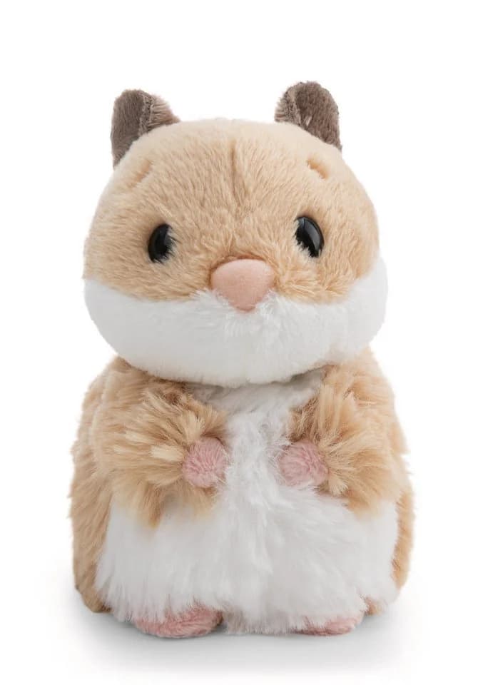 Nici Plüschanhänger Hamster 12 cm stehend beige/weiß - Bild 3