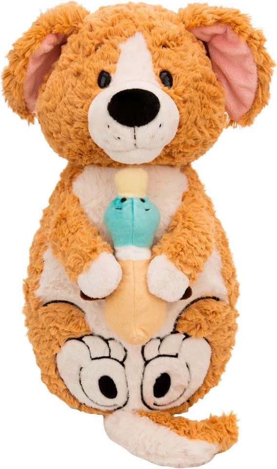 Nici Kuscheltier Homies GREEN Hund Braun 40x20 cm