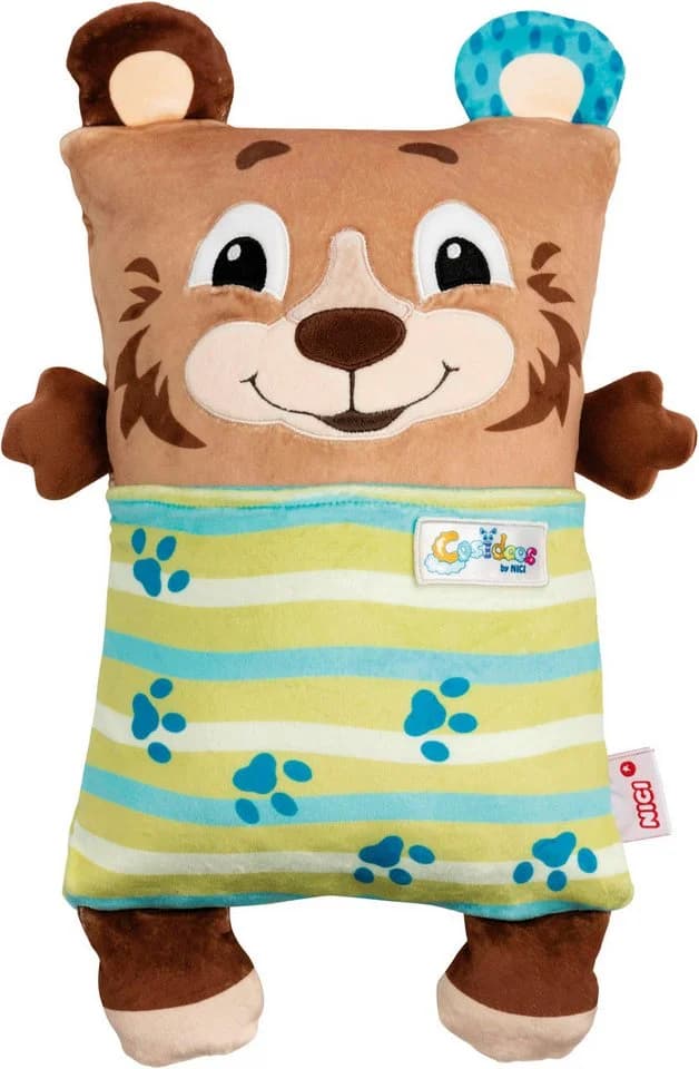 Nici Kuscheltier Cosidoos Bär Braun mit Wendefunktion 30x20 cm - Bild 2